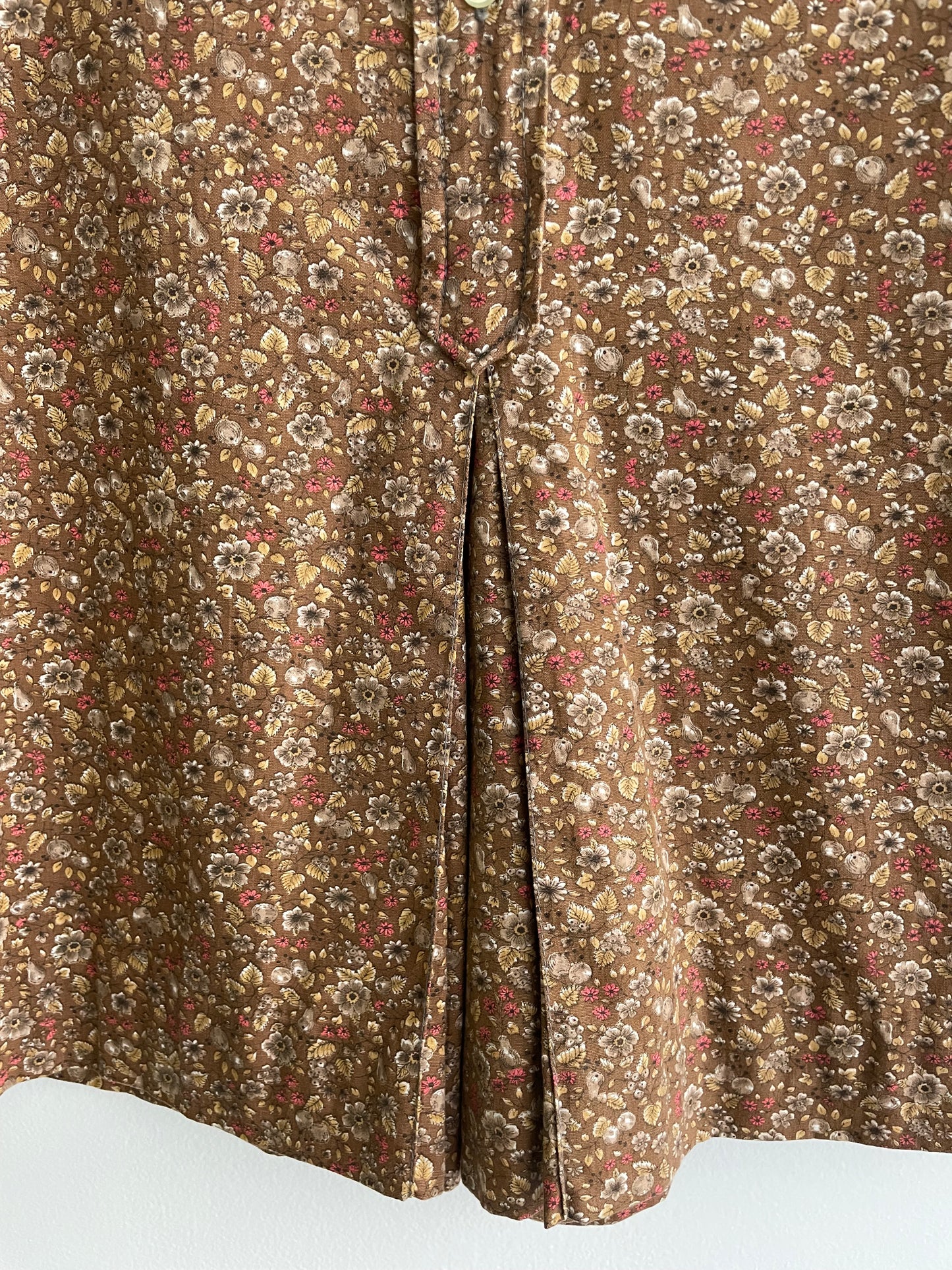 Mod Calico Romper | 1960s
