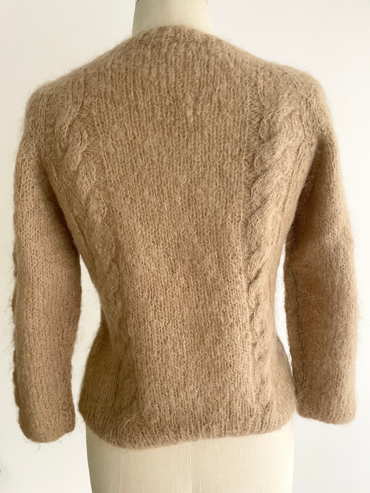 Cabled Angora Sweater | 1960s