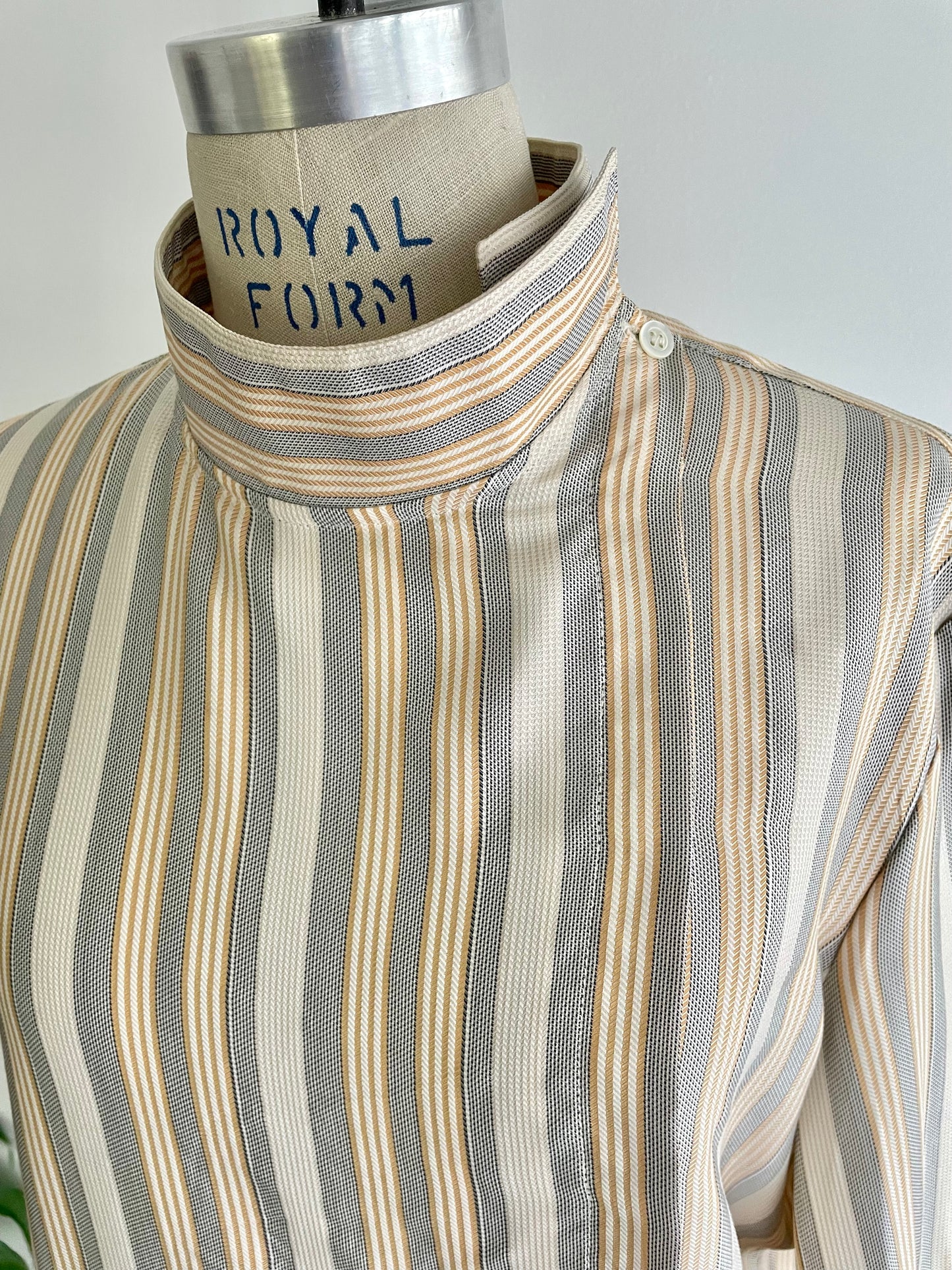 Armani Silk Art Smock Blouse | 1980s