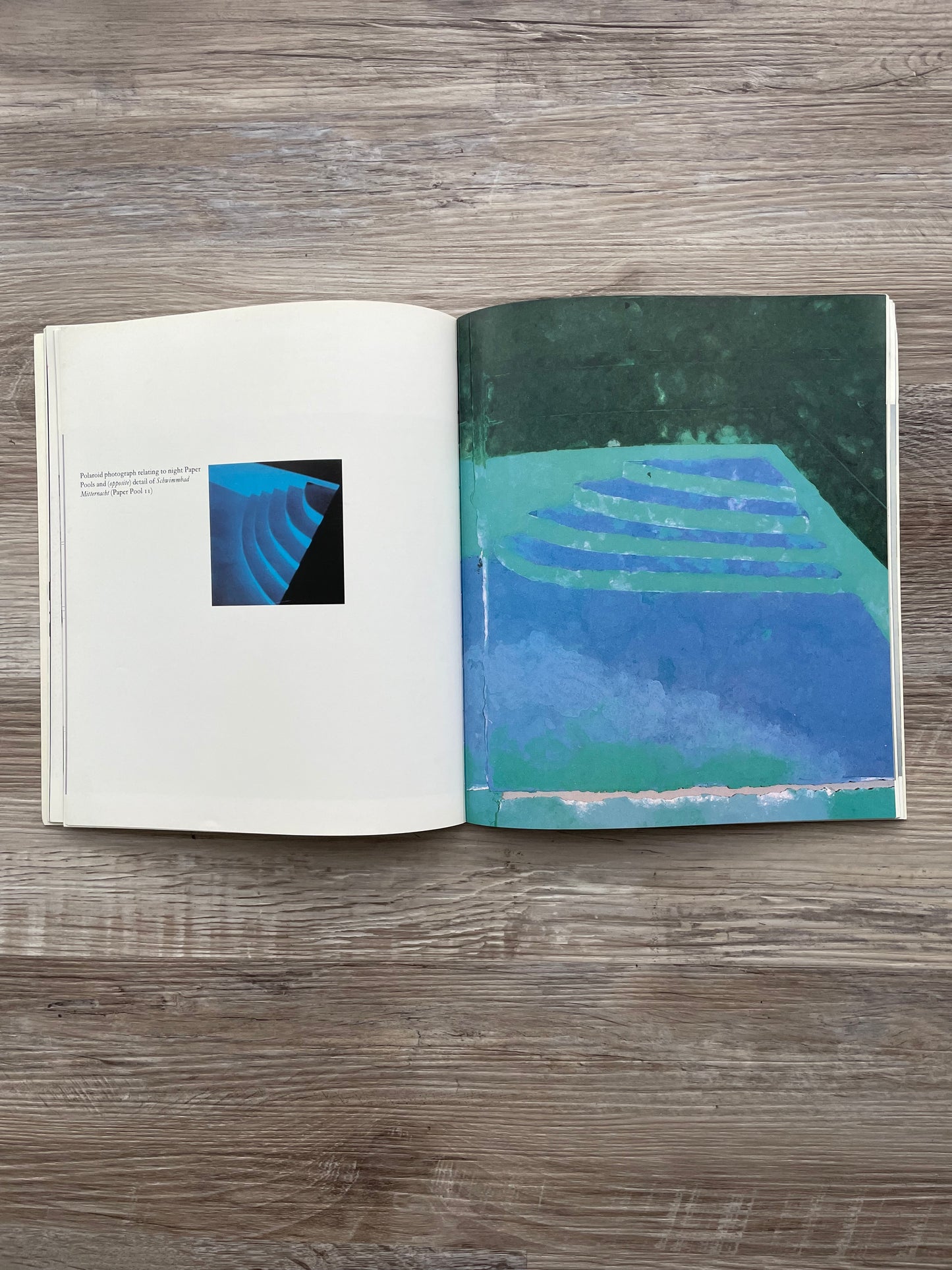 David Hockney book | paper pools | 1st edition, 1980