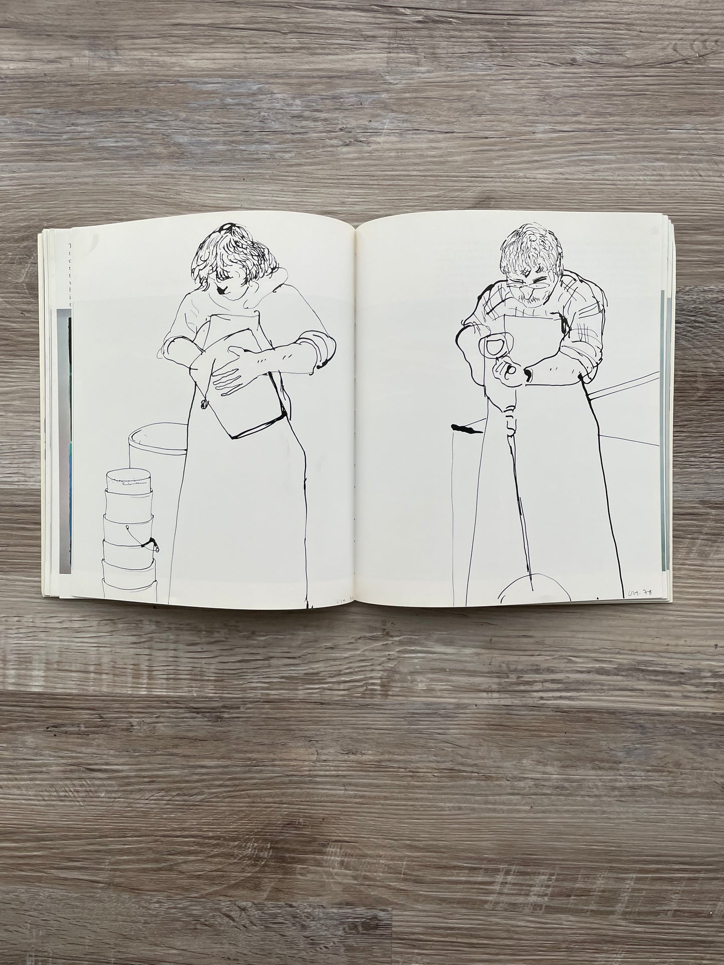 David Hockney book | paper pools | 1st edition, 1980