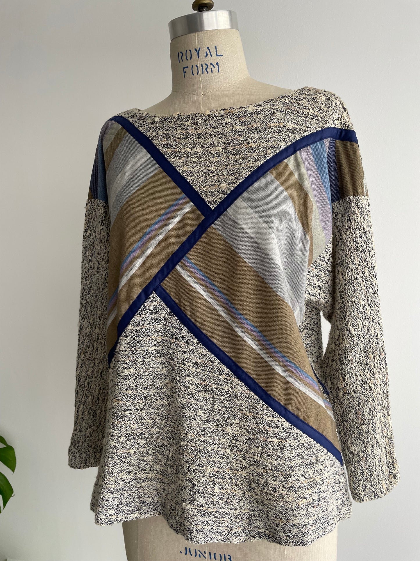 Neutral New Wave Top |. 1980s