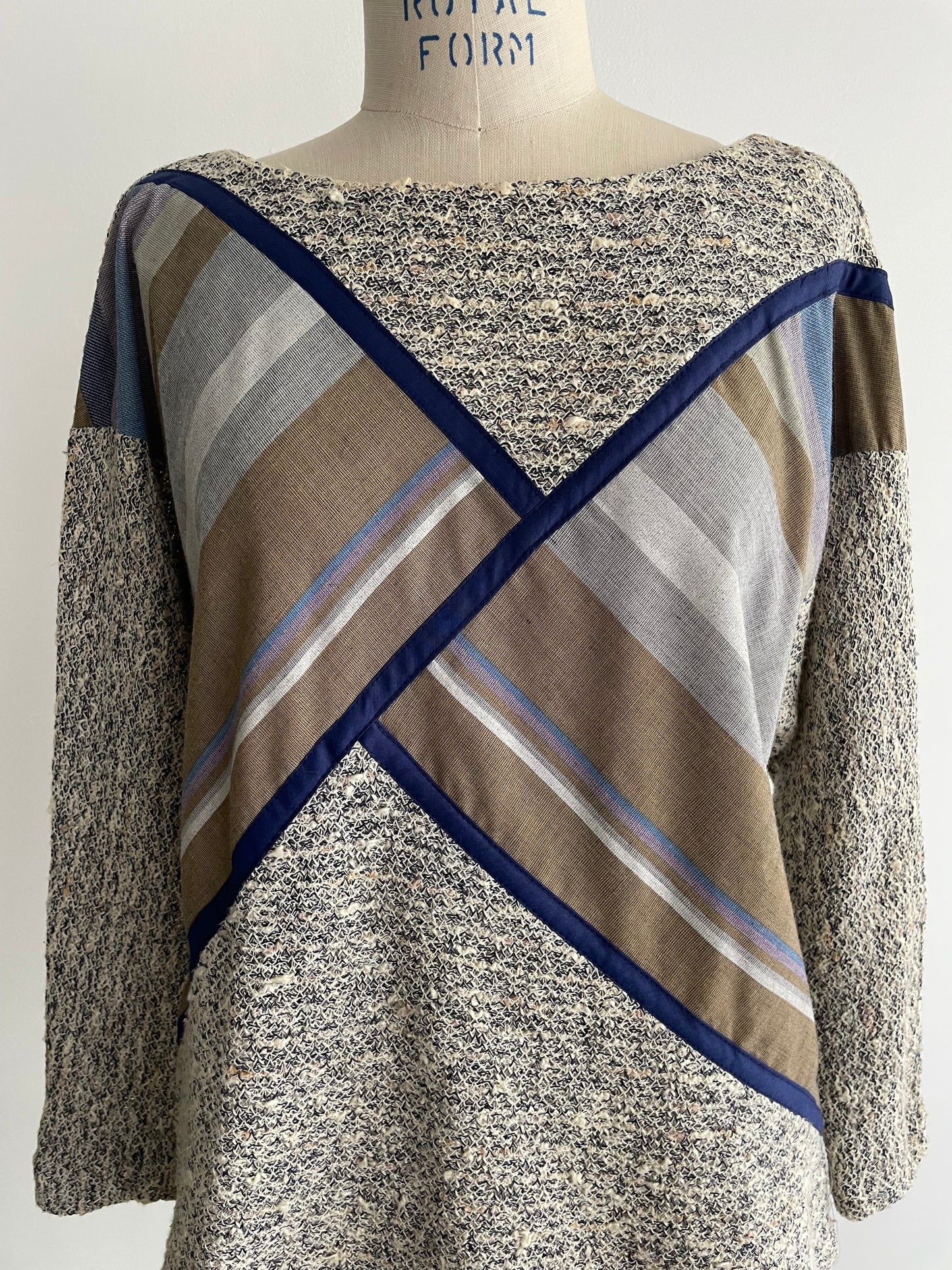 Neutral New Wave Top |. 1980s