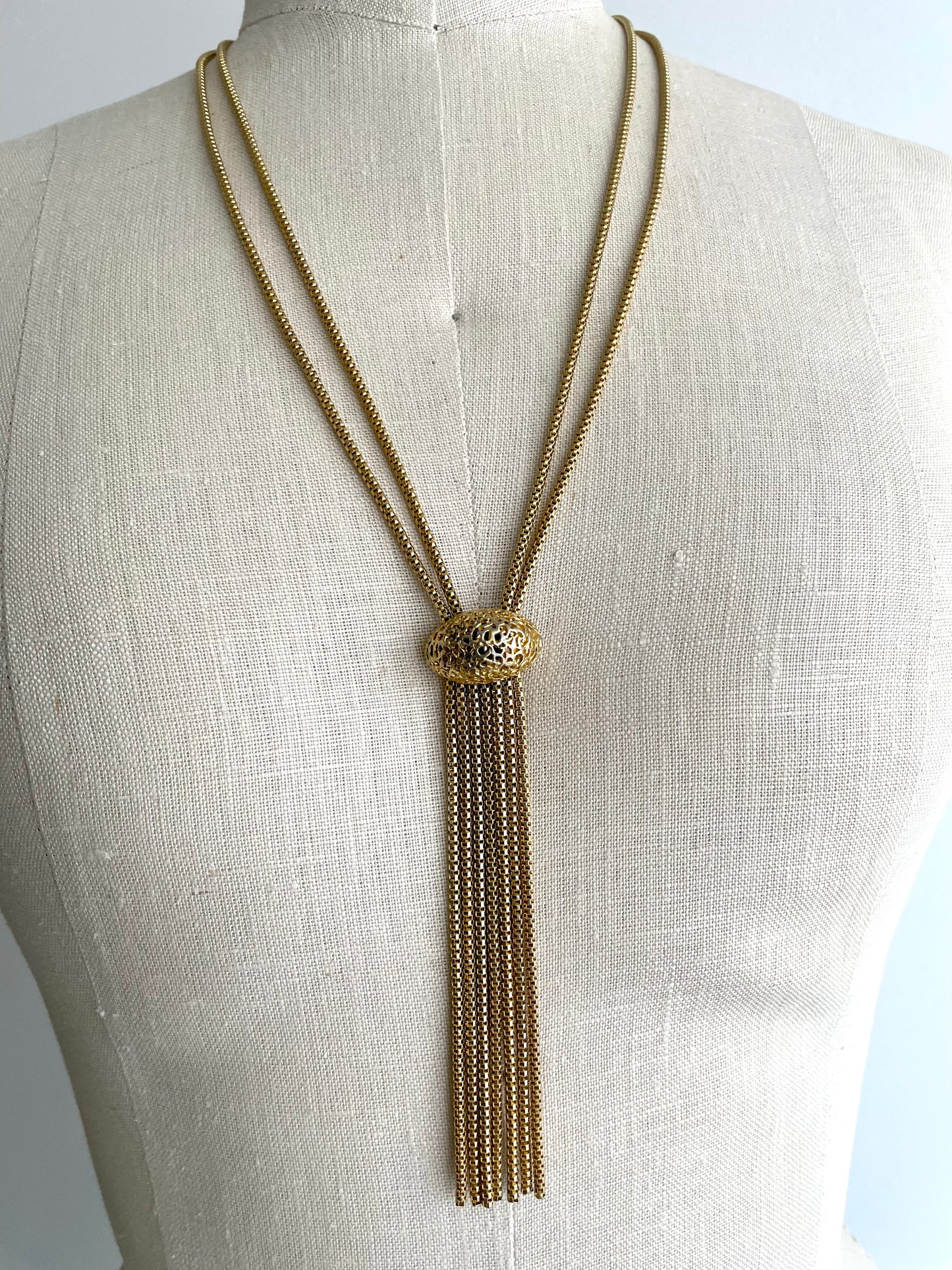 Pot of Gold Multi-Strand Necklace  |  1970s