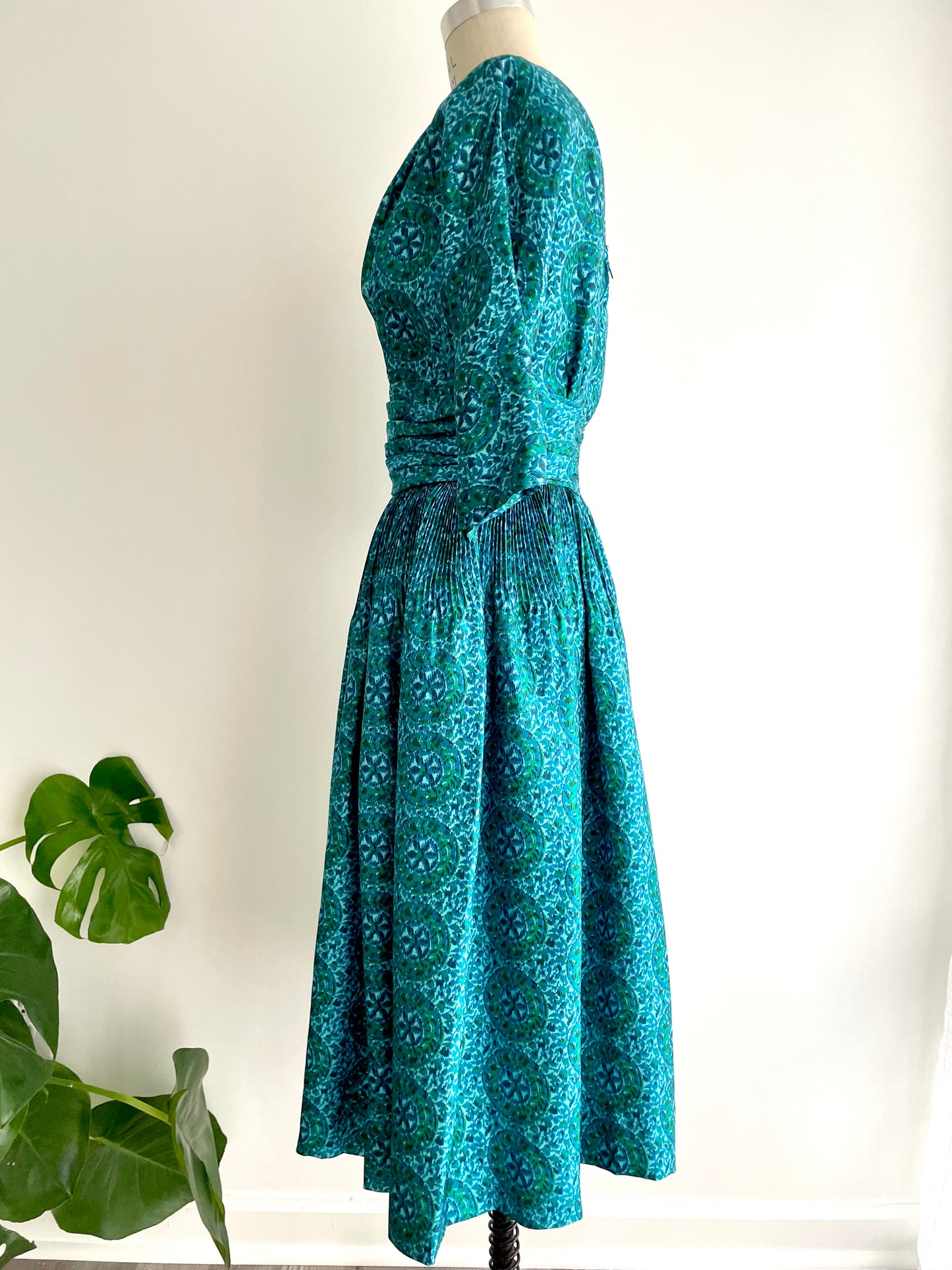 Moody Micropleat Party Dress | 1950s