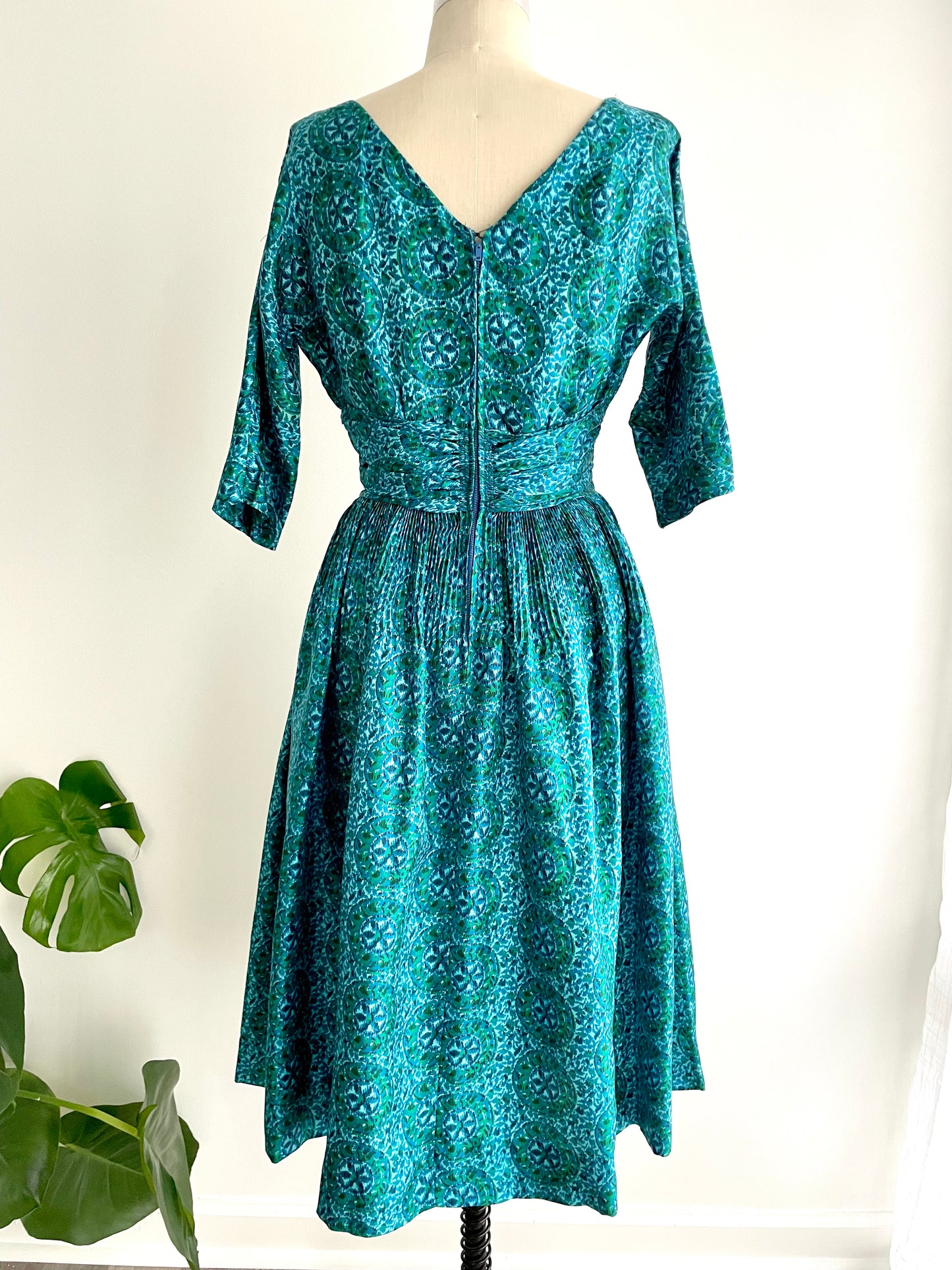 Moody Micropleat Party Dress | 1950s