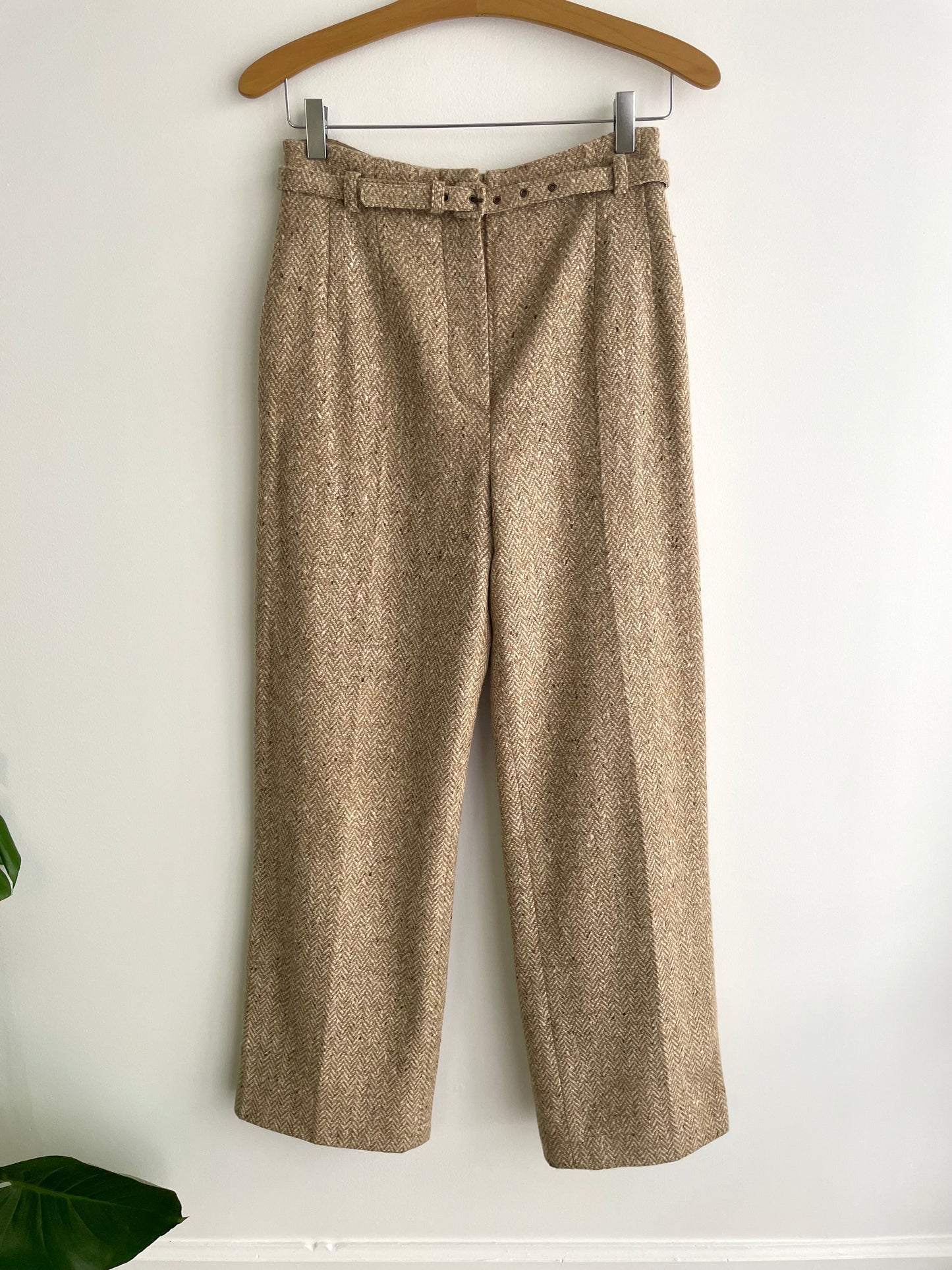 Herringbone Tweed Trousers | 1970s