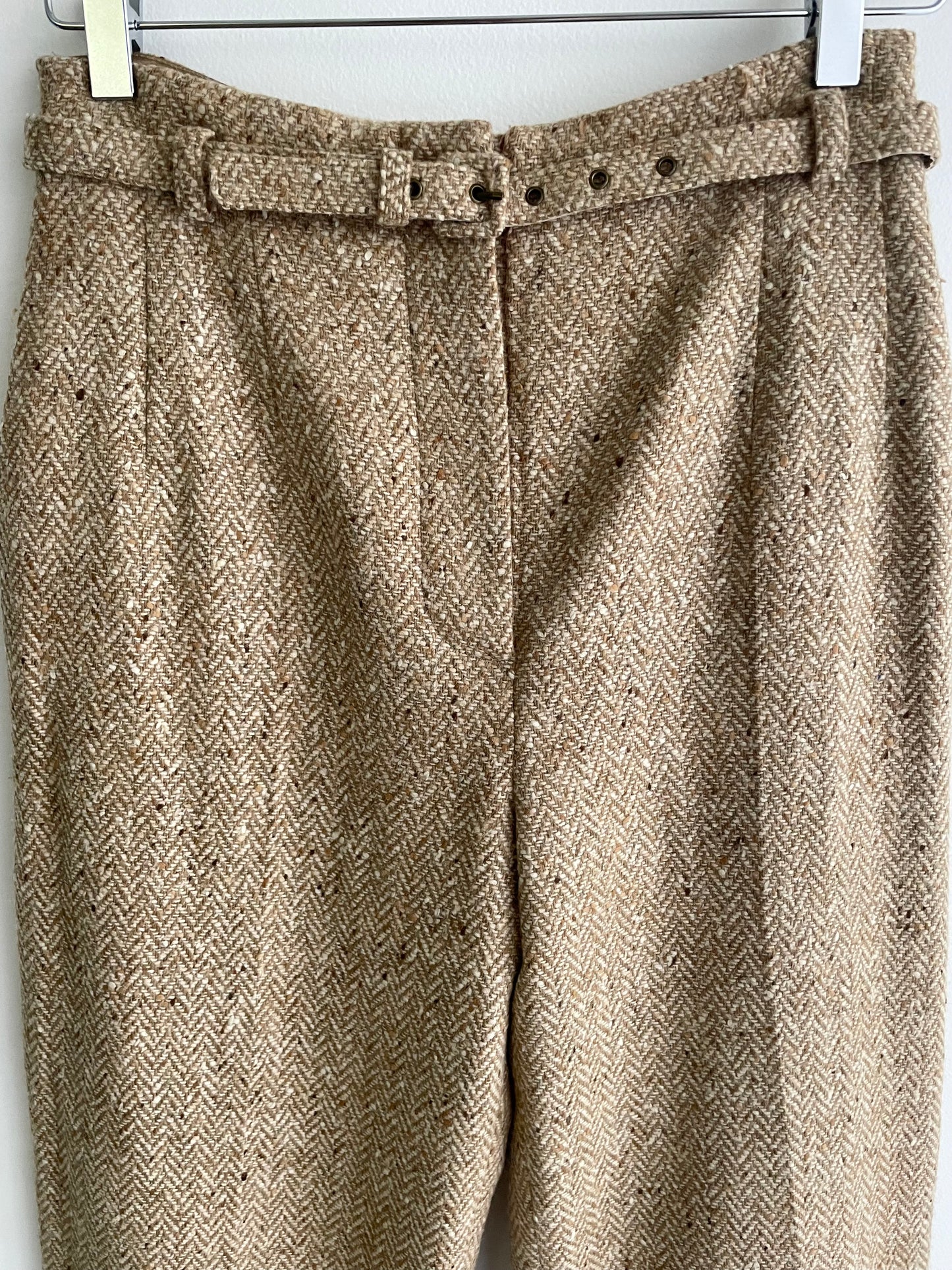 Herringbone Tweed Trousers | 1970s