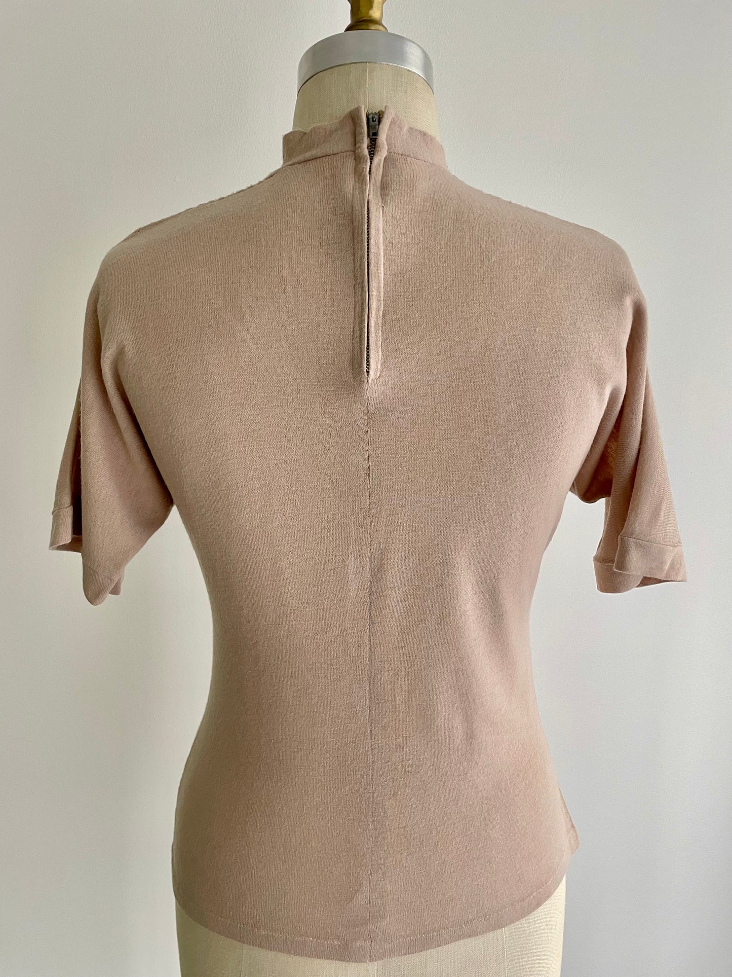 Neutral Waffle Top | 1950s