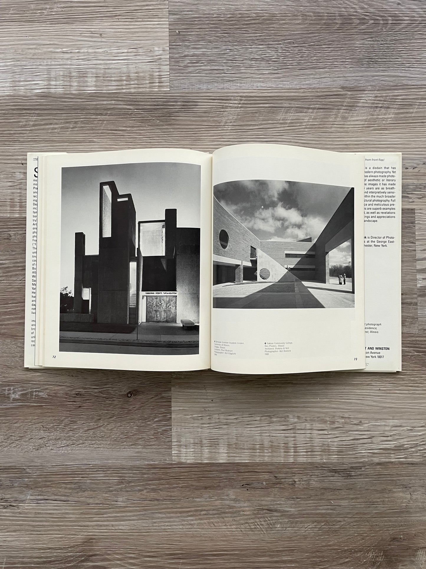 Architectural Photography book |  Hedrich-Blessing firm  |  1st edition, 1984