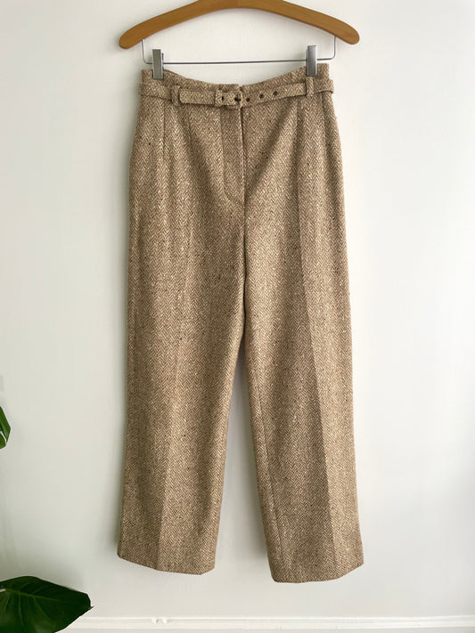 Herringbone Tweed Trousers  |  1970s