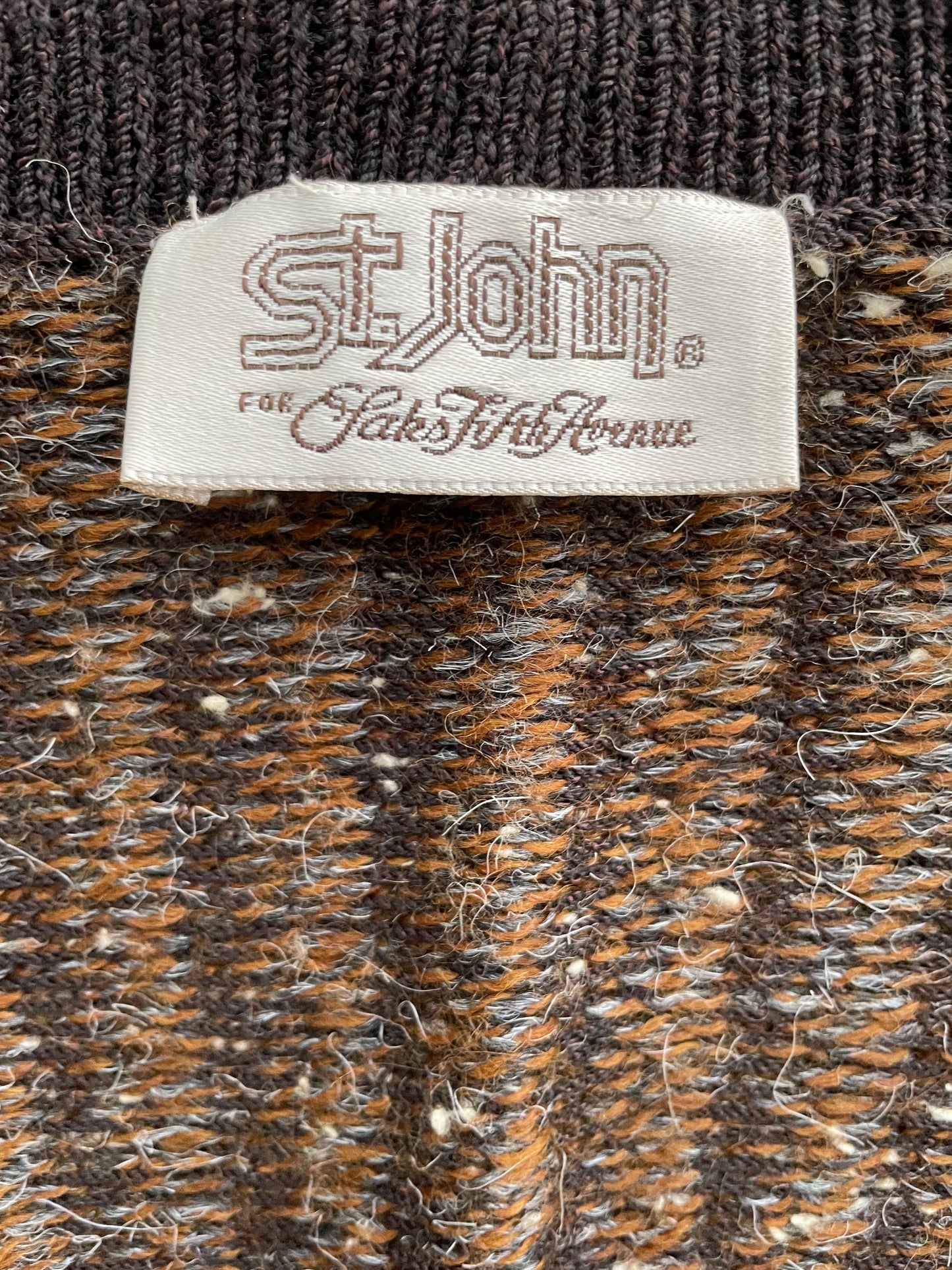 St. John Cardigan  |  1980s